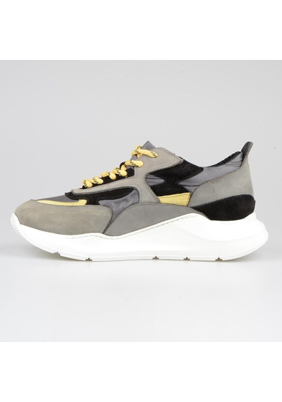 Gri Kadın Spor Sneakers Hafif Taban