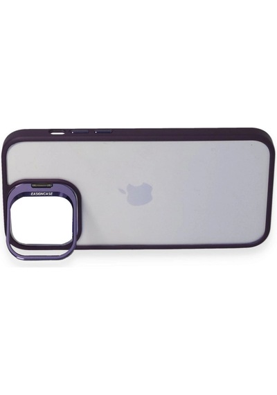 Apple  Uyumlu  iPhone 14 Pro Kılıf Roblox Lens Standlı Kapak Mor