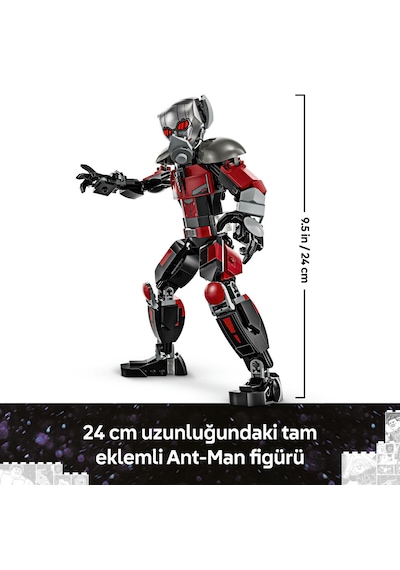 LEGO® Marvel Kaptan Amerika: Kahramanların Savaşı Aksiyon Savaşı 76314 - 8 Minifigür İçeren Yaratıcı Oyuncak Yapım Seti (736 Parça)