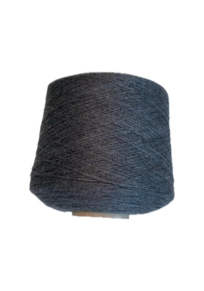 Asavia İtalyan Merinos Yünü Örgü İpi Bobin %100 Merino 100 Gr Antrasit