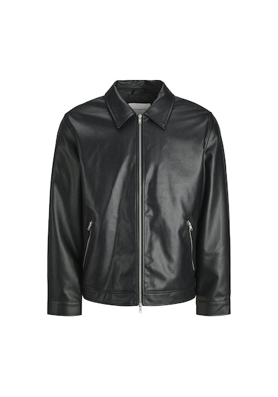 Jack & Jones Jjecasablanca Pu Ceket 12278839 Siyah