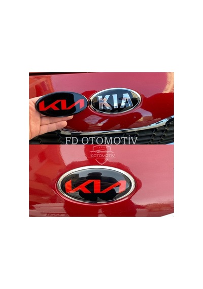 Kia Ceed Yeni Logo 117 X 58 Mm Dekorasyon 7 Parça Yeni Yazı Amblem