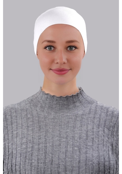 Sonbaharmoda Tesettür Boru Bone Önü Dikişsiz Hazır Pratik Geçmeli Düz Bonesi Pamuk Likralı Penye Beyaz Sonbaharmoda Tesettür Boru Bone Önü Dikişsiz Hazır Pratik Geçmeli Düz Bonesi Pamuk Likralı Penye Beyaz