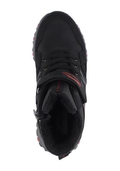 Slazenger NESKE Çocuk Cırt Cırtlı Siyah / Kırmızı Bot
