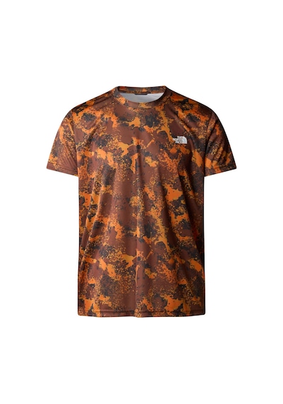 The North Face M Reaxıon Amp Crew Prınt Erkek Tişört Nf0a8874wko1 Kahverengi