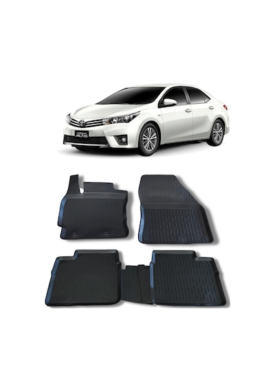 Toyota Corolla Uyumlu Paspas 2013 - 2018 Arası 3D Havuzlu Wöller Paspas
