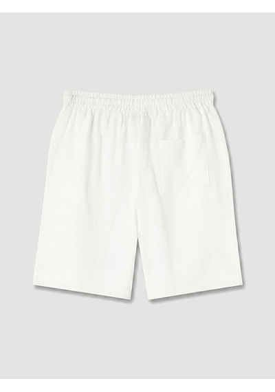 Lcw Vision Ekru Loose Fit Erkek Şort