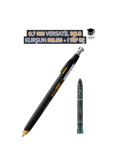 0,7 Mm Versatil Uçlu Kurşun Kalem Seti + 1 Tüp Uç W-5144 Writech Diğer