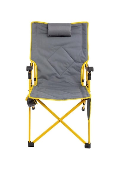 Madfox Flexlounge 3x Katlanabilir Kamp Sandalyesi Steel Mustard Sarı
