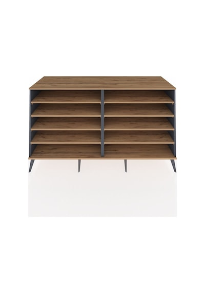 Kronos Konsol 8 Raflı 176x59x99 Antrasit-çam Antrasit-çam Kronos Konsol 8 Raflı 176x59x99 Antrasit-çam Antrasit-çam