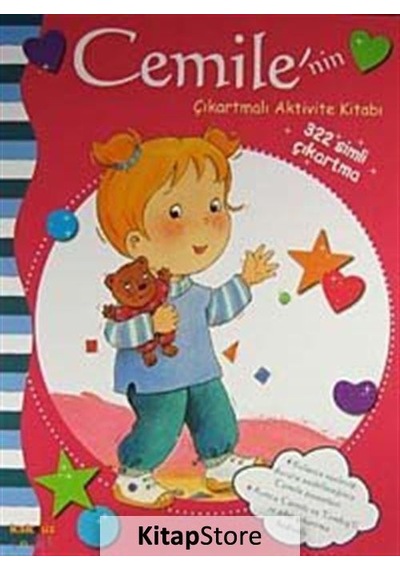 Kitapstore- Cemile'Nin Çıkartmalı Aktivite Kitabı 322 Simli Çıkartma / Ali...