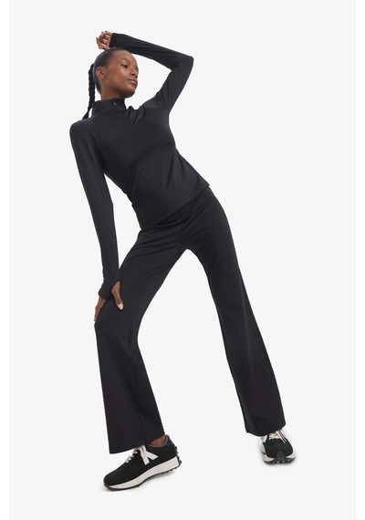 Defacto Warmtech Skuba Dalgıç Kumaş Sporcu Jogger Basıc Eşofman Altı A0566ax25aubk81 Siyah-bk81
