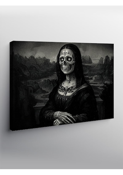 Kanvas Tablo Gotik Mona Lisa