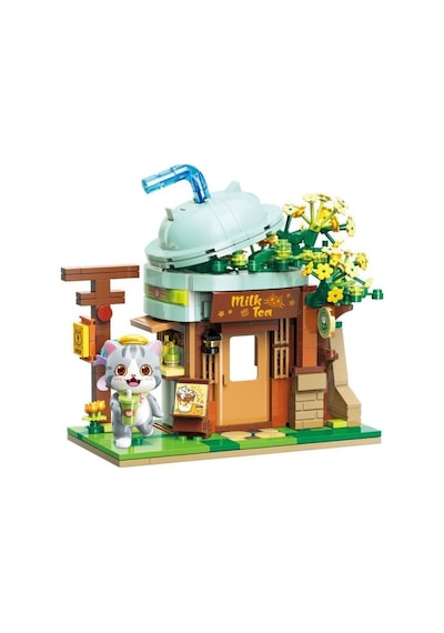 Kp-28021 Milk Tea Shop Blok Seti -vagon Life