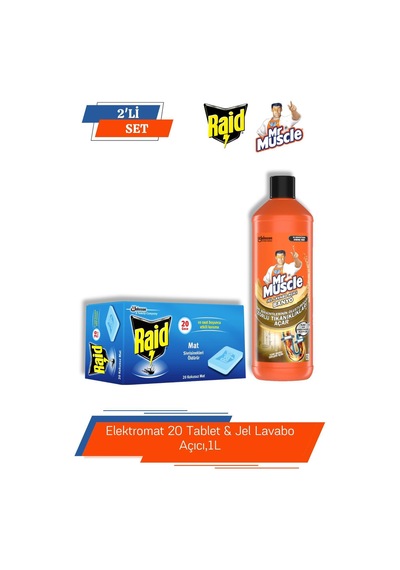 20 Tablet & Jel Lavabo Açıcı