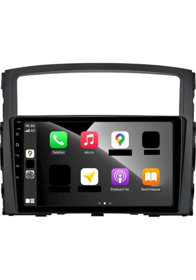 Mitssubisi Pajero Android Multimedya Sistemi 4-64 Cadence 2007-2017 +360 Kamera 9"