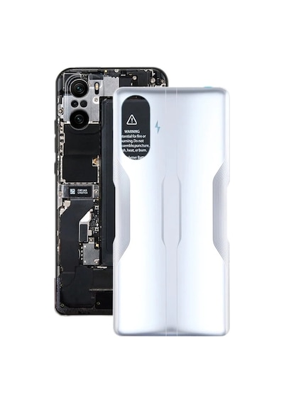 Xiaomi Poco F3 Gt Uyumlu Arka Pil Batarya Kapağı Cam Mzb09c6ın M2104k10ı - Beyaz