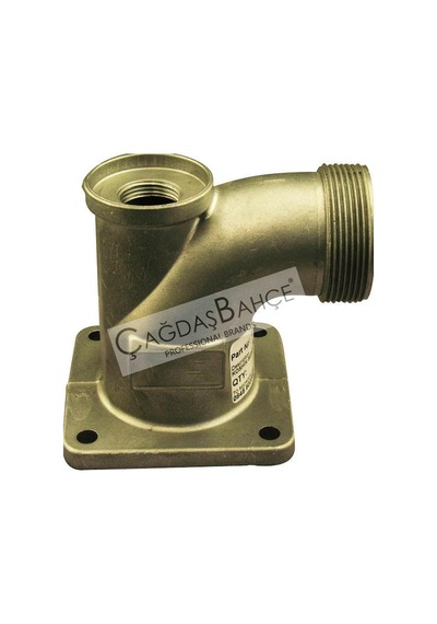 Su Motoru - Su Pompası Çıkış Dirseği 4 İnch Tüm Modeller 99X140