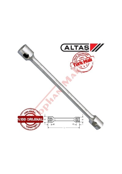Altaş 27 Bijon Anahtarı 30x33mm