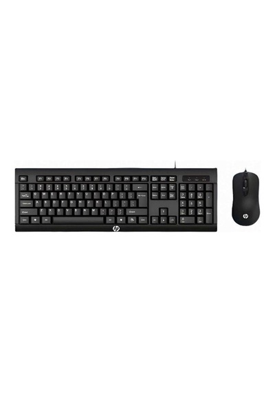 Hp Km100 Kablolu Klavye Mouse Set İngilice Q Optik