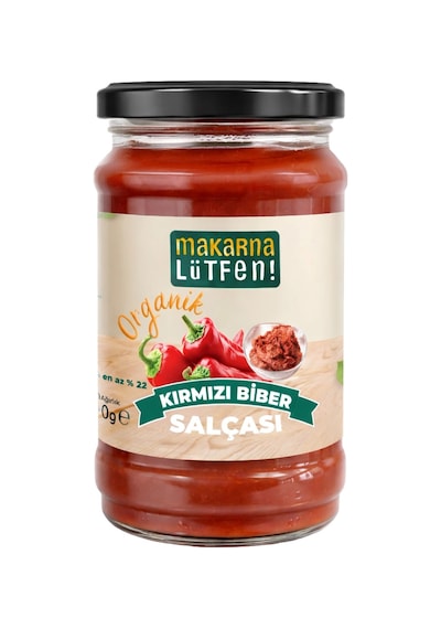 Makarna Lütfen! Organik Kırmızı Biber Salçası 300 G