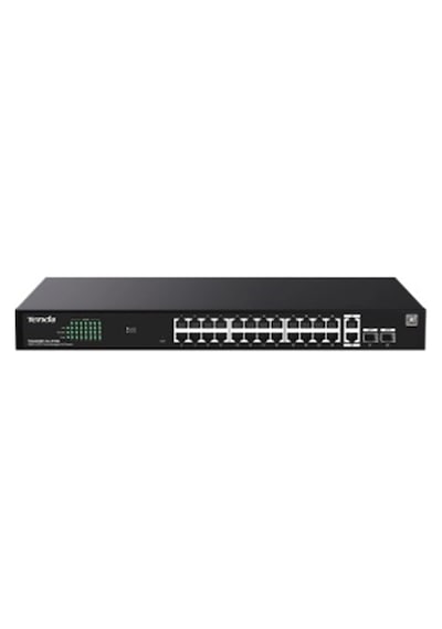 Tenda Teg2228p-24-410w 24 Port 10-100-1000 + 2 Port Sfp + 2 Port Uplink Cloud Yönetilebilir