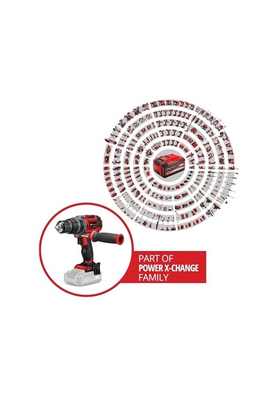 Professional Akülü Darbeli Vidalama Tp-cd 18/60 Li-i Bl Solo Power X-change Li-ıon, 18 V, Kömürsüz Motor, 60 Nm, 3