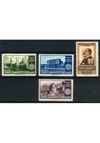 PARLAMENTOLAR KONFERANSI,1951-4 Pul Damgasız,ASB-5032
