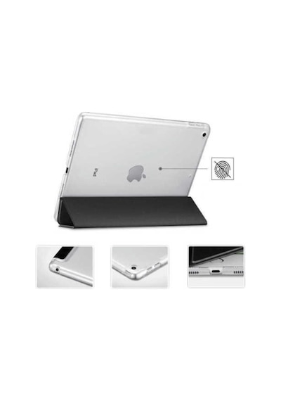 Apple Uyumlu iPad, 7. Nesil 10.2 Inç Tablet Için Smart Akıllı Standlı Kılıf Smart Cover Kılıf