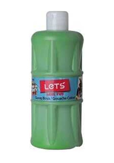 Lets Guaj Boya 500 Ml Plastik Yeşil L-5107 Çok Renkli