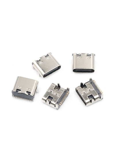 Type-c Usb Soket 16 Pin Smd Usb 3.1 Cep Tel Elektronik Cihaz Usb Port Konnektör Şarj Soketi Dişi Type-c Usb Soket 16 Pin Smd Usb 3.1 Cep Tel Elektronik Cihaz Usb Port Konnektör Şarj Soketi Dişi