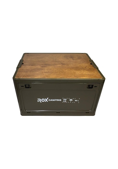 Rox Camping 0305 Katlanır Kamp Kutusu 83 Litre Açık Kahverengi