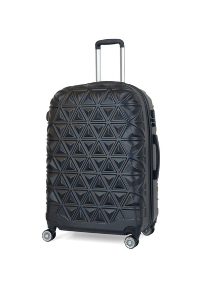 Reymond Luggage Piramit Desen Abs Seyahat Valizi, Canyon Serisi, Pudra Büyük Boy Pudra