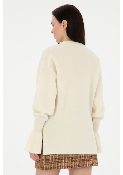 Pierre Cardin Kadın Ekru Kazak /triko 50296484-vr019 Ekru