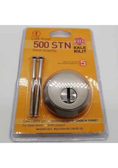 Kale Kilit 500 Stn Çelik Kapı Rozeti