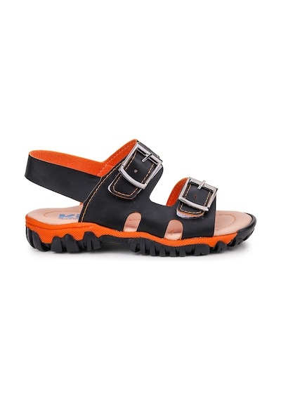Kiko Kids Erkek Çocuk Sandalet Arz 2359 Siyah