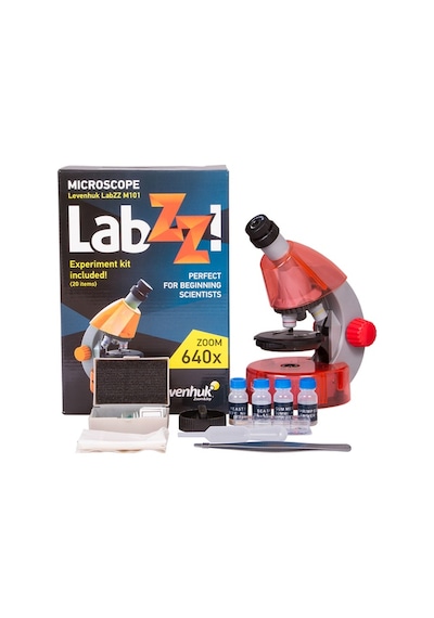 Levenhuk LabZZ M101 Orange/Portakal Mikroskop