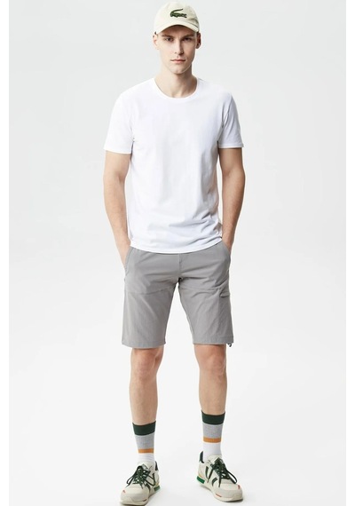 Lacoste Men's Slim Fit Grey Bermuda Short Erkek Bermuda Şort Gri