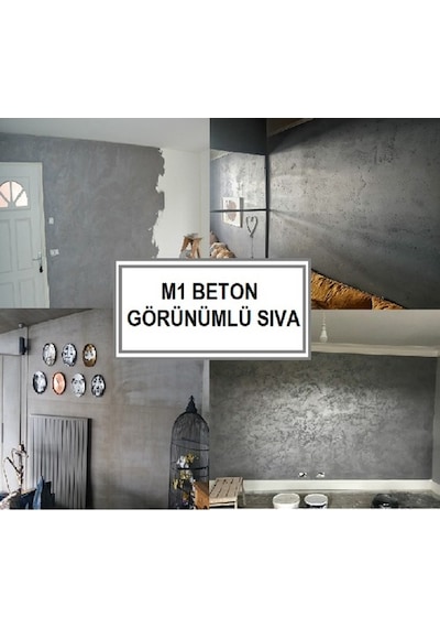 M1 Art Beton Görünümlü Sıva 1 Kg