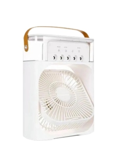 Taşınabilir 3'ü 1 Arada Mini Fan Nemlendirici + Soğutucu + Gece Lambası Yeni Nesil