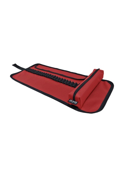 Jacbag Senıor Roll Art Pencıl Case-sanatsal Rulo Kalemkutu - Kirmizi Kirmizi