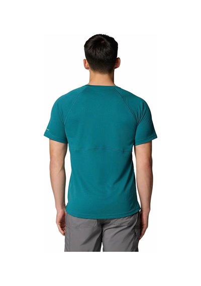 Columbia Alpine Chill Pro Erkek Kısa Kollu Tişört-7859 Koyu Turkuaz