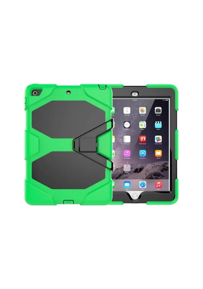 Jenerik Apple İpad 5 Air 9.7 Kılıf Griffin Tablet Kapak - Yeşil