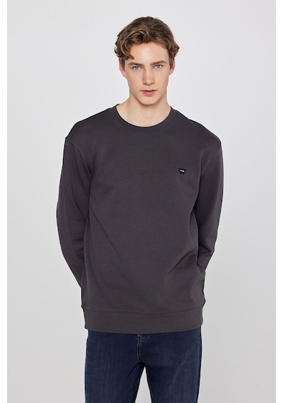 Wrangler Pamuklu Regular Fit Normal Kesim Bisiklet Yaka Logo Detaylı Sweatshirt Gri Wrangler Pamuklu Regular Fit Normal Kesim Bisiklet Yaka Logo Detaylı Sweatshirt Gri