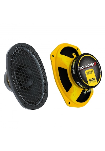 Soundmax Sx-m69f-400w Max-100wrms -profesyonel Oval Midrange