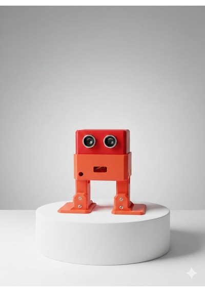 Otto Robot 3d Baskı Gövde Parçaları - Tam Set Plastik Kit