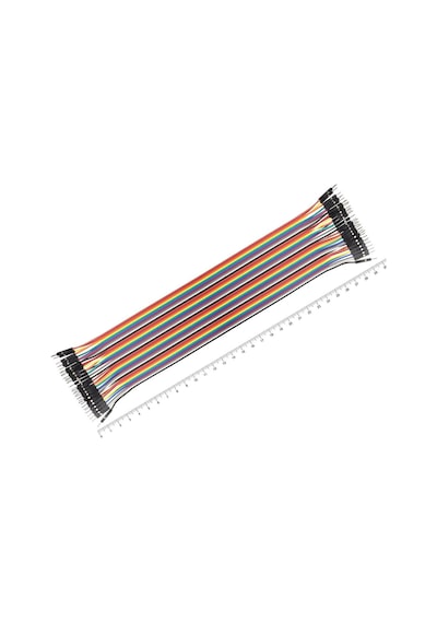 30cm 40 Pin Erkek Erkek Dupont Kablo Ayrılabilir 2.54mm 10renk Breadboard Atlama Kablosu Jumper Tes
