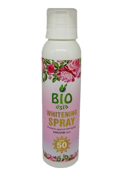 Bio Asia Cilt Beyazlatıcı SPF 50+ Güneş Koruyucu Sprey 200 ML