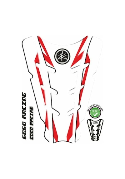 Yamaha R25 2014 - 2018 Uyumlu Tank Pad 017 Standart