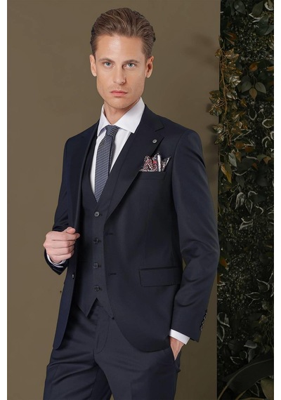 Efor Tk 881 Slim Fit Lacivert Klasik Takım Elbise Lacivert Efor Tk 881 Slim Fit Lacivert Klasik Takım Elbise Lacivert